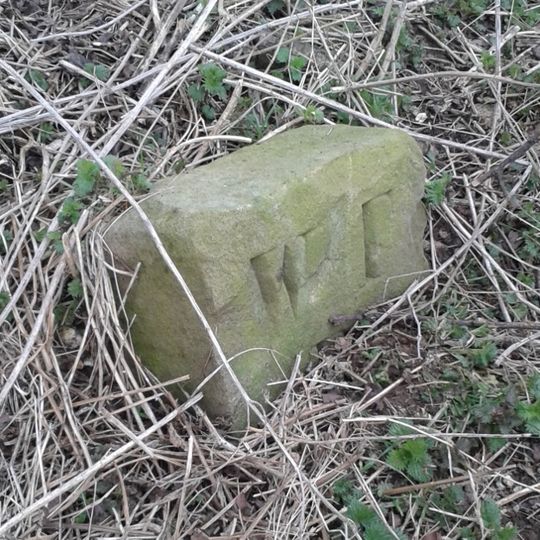 Boundary Stone At Ngr Se 871539