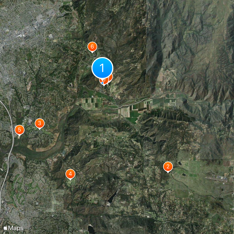 San Diego Zoo Safari Park Kaart