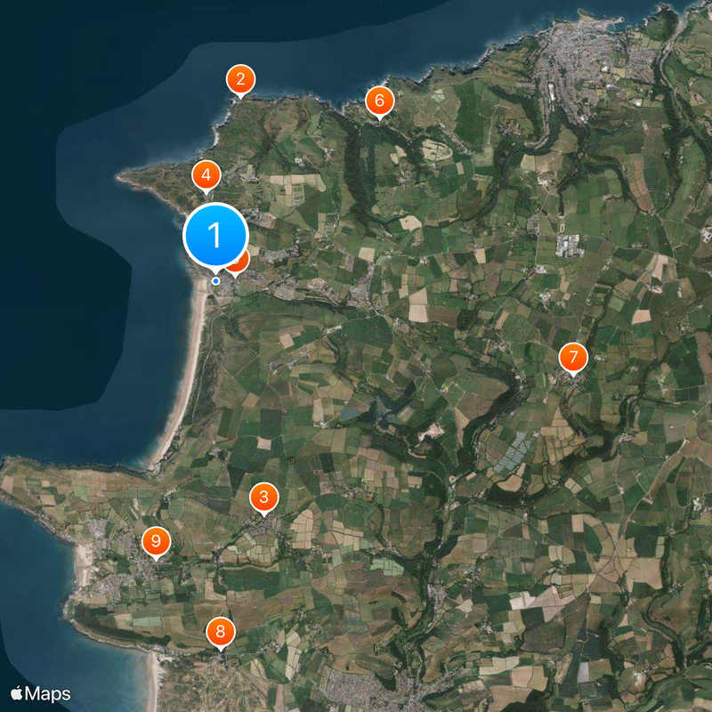 Woolacombe Map