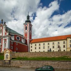Castle and monastery in Pacov