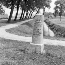 Gedenkteken voor de aanleg van de Rederijwei