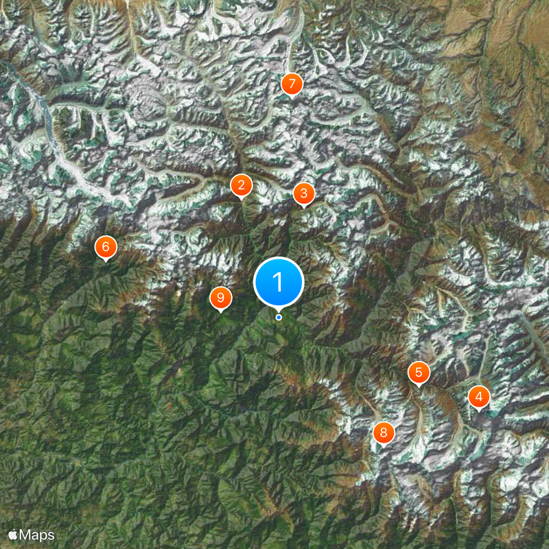 Auli Map