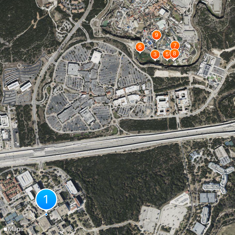 University of Texas at San Antonio Map