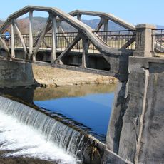 Eisenbetonfachwerkbrücke über die Gölsen