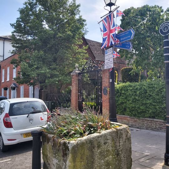 Lamp-Post Before Number 10