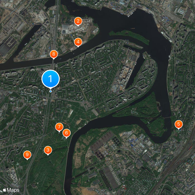 Kolomenskaya Map