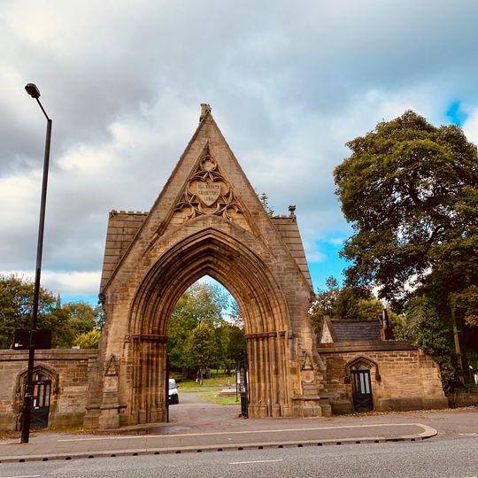 All Saints' Cemetery Gate, Walls, Piers, Gates And Railings