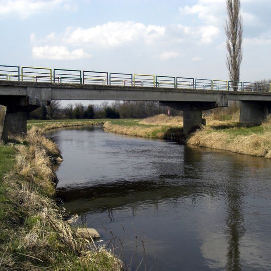 Most silnice II/140 přes Blanici u Putimi