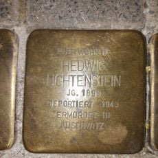 Stolperstein en memoria de Hedwig  Lichtenstein