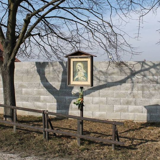 Obrázek v Pňovicích na rozcestí