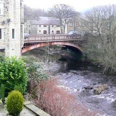 Bridge Over River Calder And Attached Walling