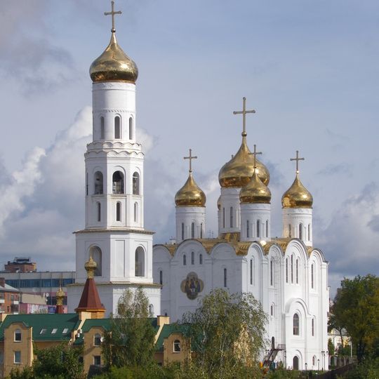 Holy Trinity Orthodox cathedral in Bryansk