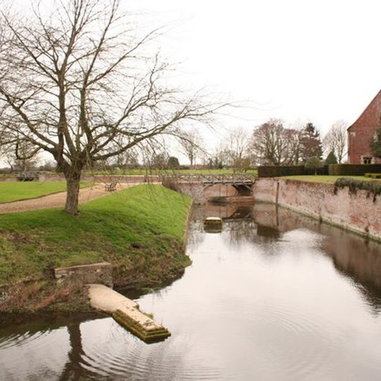 Moat Walls At Tattershall Castle