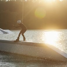 Badestrand Bleibtreusee