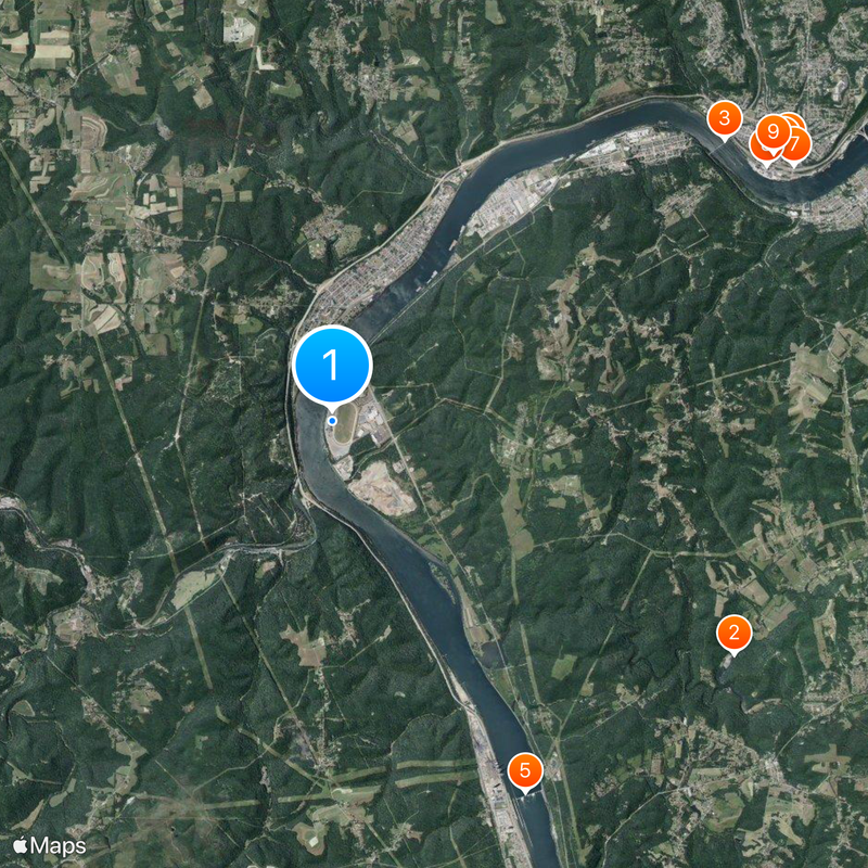 Mountaineer Casino, Racetrack and Resort Map