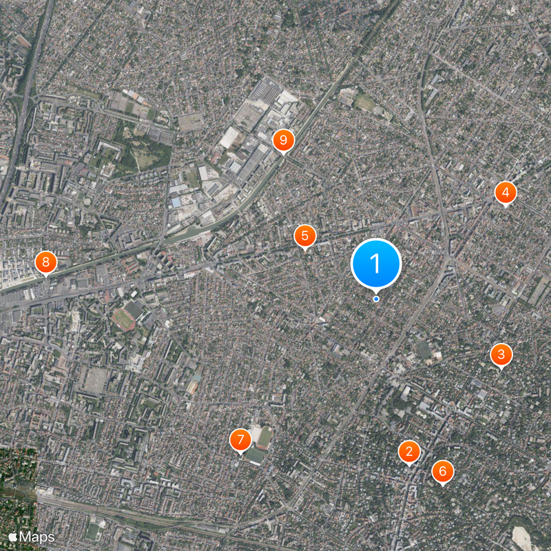 Les Pavillons-sous-Bois Map