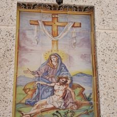 Ceramic panel of Our Lady of the Sorrows