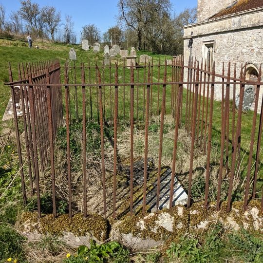 Two Monuments In Railed Enclosure, In The Churchyard, About 17 Metres South West Of The Tower Of Church Of St Giles