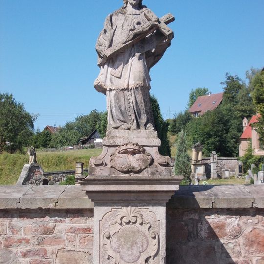 Statue of John of Nepomuk in Čermná