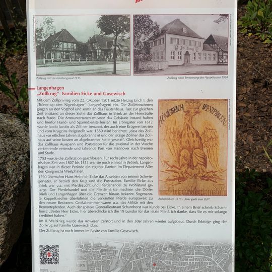 GLIEM Tafel 77 Zollkrug - Familien Eicke und Gosewisch