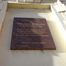 Pamětní deska Václava Trojana ve Staré Boleslavi