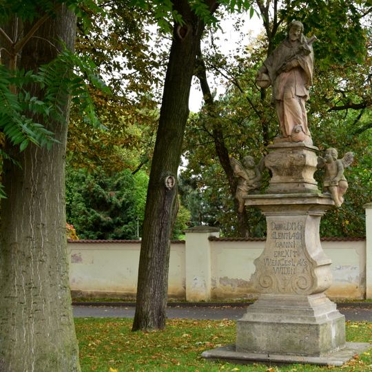 Statue of John of Nepomuk in Údlice