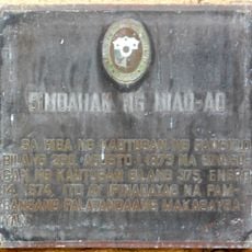 Church of Miag-ao historical marker