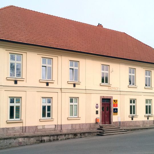 Town hall in Pecka