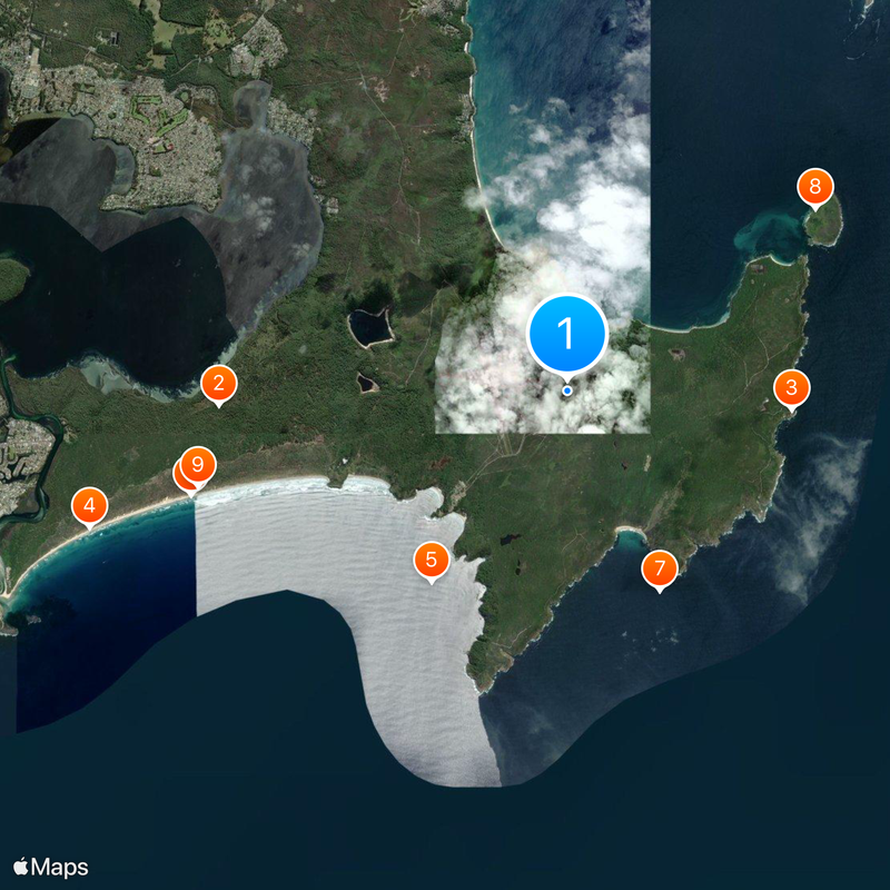 Jervis Bay Territory Map