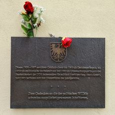 Commemorative plaque