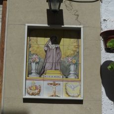 Ceramic panel of Our Lady of the Sorrows
