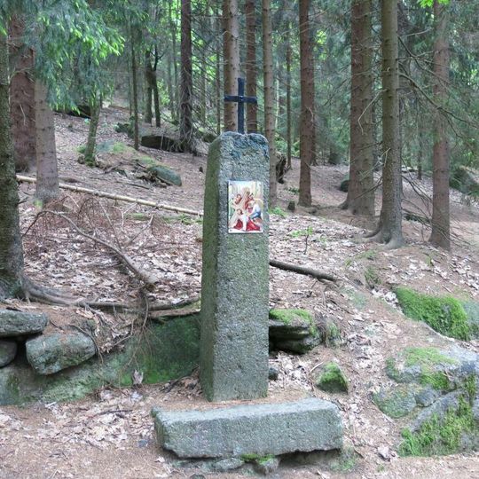 Křížová cesta Slovanka-Ježíš poprvé klesá pod křížem