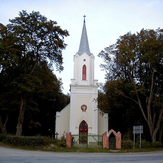 Lutheran church in Bārbele