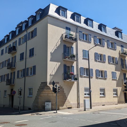 Doppelmietshaus in halboffener Bebauung Goethestraße 106