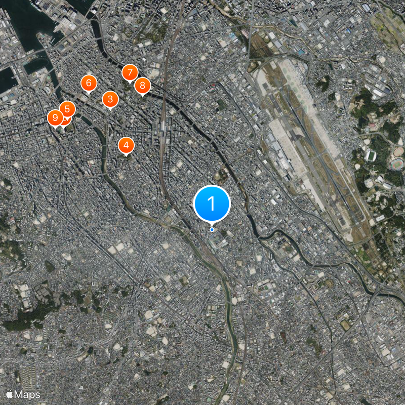 沖學園中學·高等學校 Map