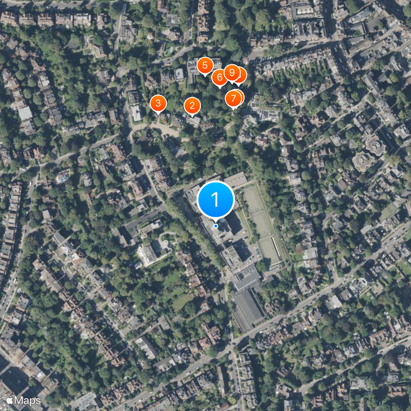 University College School Mappa