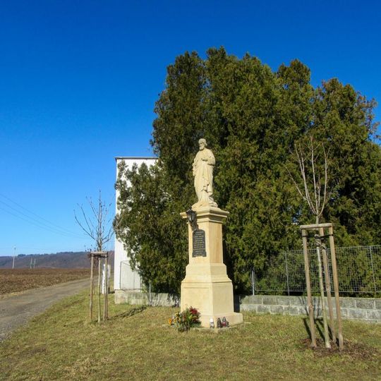 Pomník padlým v Kostelci na Hané na ulici Palackého