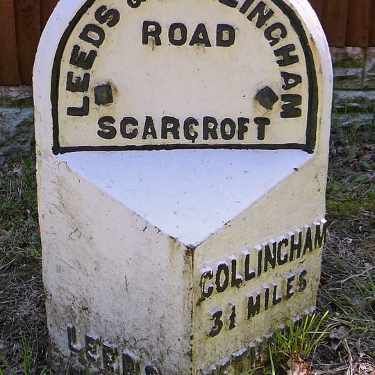 Milestone Approximately 20 Metres South Of Scarcroft Village