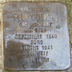 Ella Gutman geb. Mombert