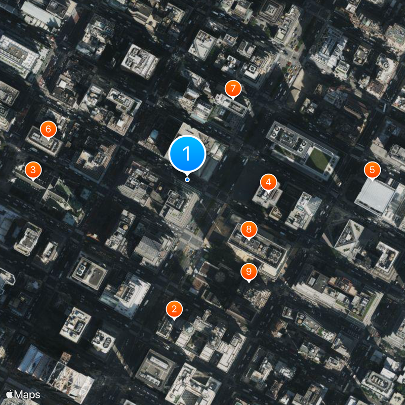 Racquet and Tennis Club Map