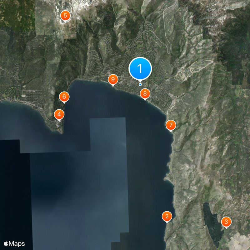 Incline Village Map