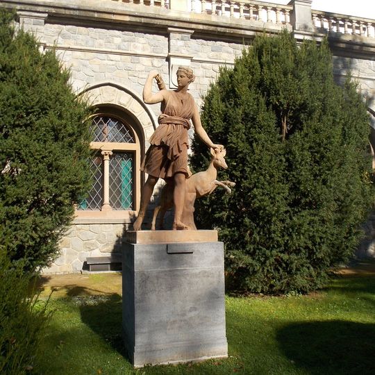 Socha Diany na Konopišti