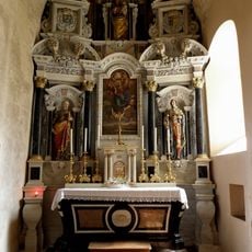 Retable du maître-autel de l'église Notre-Dame de Saulges