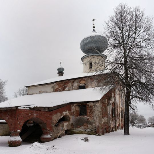 Saint Nicholas church in Novaya Ladoga