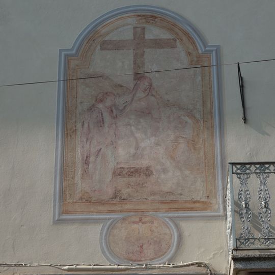 Affresco Deposizione dalla croce