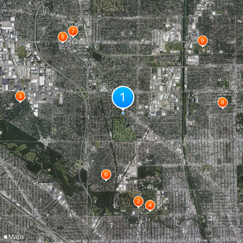 Lincolnwood Map