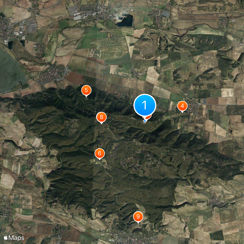 Kyffhausen Castle Mapa