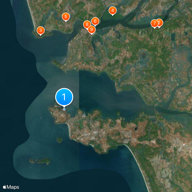 Port of Mormugao Map
