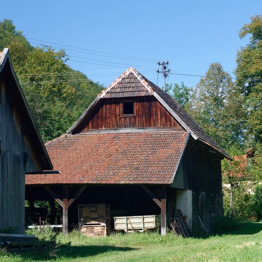 Scheune, sog. Scheibenhütte