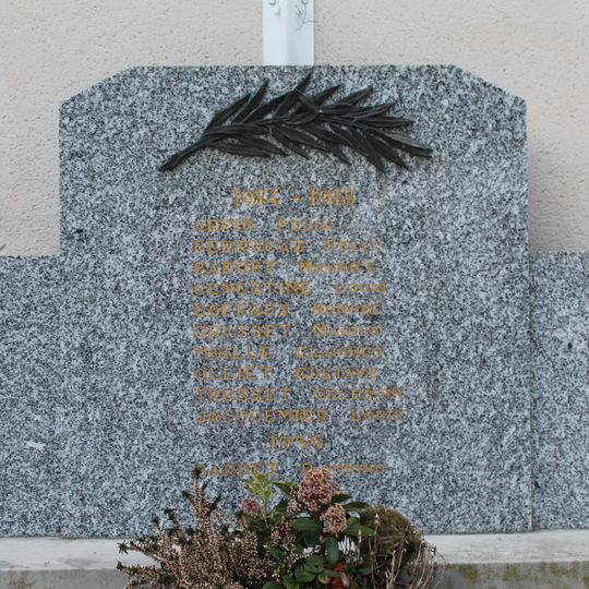 War memorial of Serrières-sur-Ain